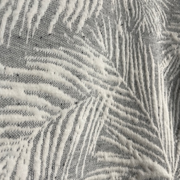 French Connection Cropped Palm Print Sweatshirt - Picture 4 of 5